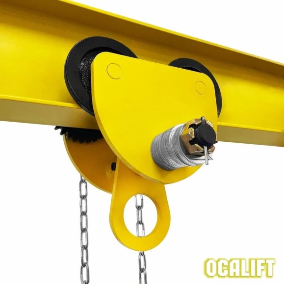 Каретка ручная OCALIFT 5т 6м тип GCL тележка на двутавр с ручным приводом 10456c Каретка ручная OCALIFT 5т 6м тип GCL тележка на двутавр с ручным приводом 10456c