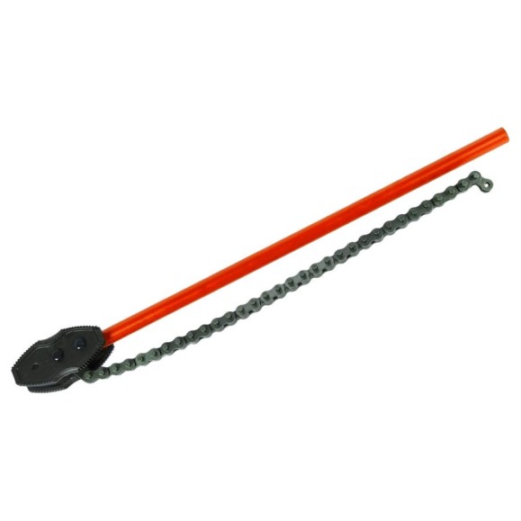 Цепной трубный ключ TD-tools красный, 6 (168мм) TD06B6