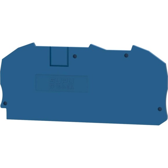 Крышка защитная для клемм SUPU TP 1-2с сечением 16мм2, синяя, 50 шт TP16-3-BU-EA