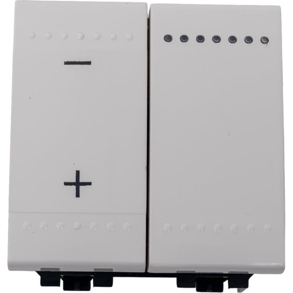 Диммер Bticino Livinglight универсальный, цвет белый N4411N Диммер Bticino Livinglight универсальный, цвет белый N4411N