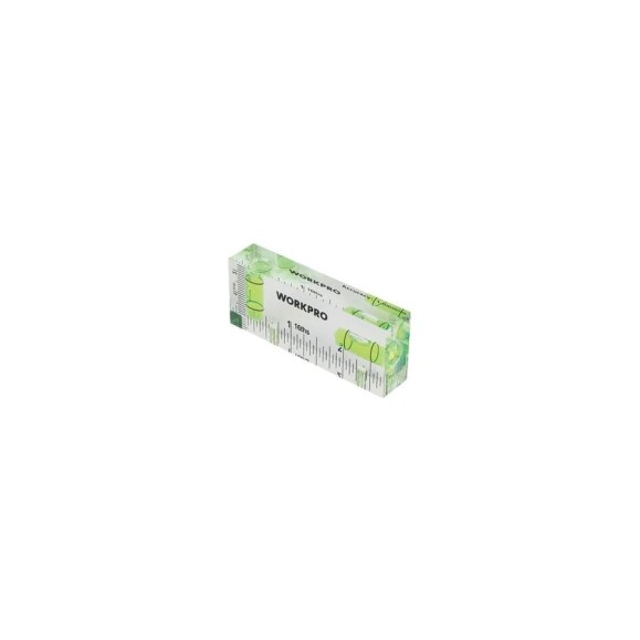 Уровень карманный Workpro PRO 75х30мм, акрил, магнитный, 2 глаза WP262068 Уровень карманный Workpro PRO 75х30мм, акрил, магнитный, 2 глаза WP262068