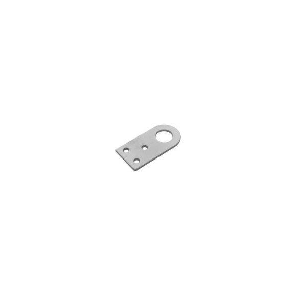 Проушина прямая DOMART 40x80 серый металлик 4607111626769 Проушина прямая DOMART 40x80 серый металлик 4607111626769