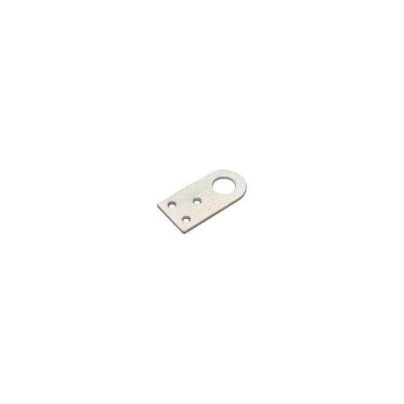 Проушина прямая DOMART 40x80 белый антик 4607111626783 Проушина прямая DOMART 40x80 белый антик 4607111626783