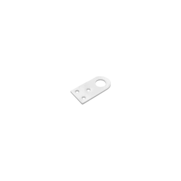 Проушина прямая DOMART 30x80 белый 4607111626929 Проушина прямая DOMART 30x80 белый 4607111626929