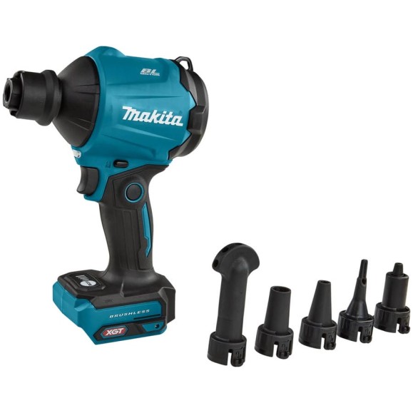 Аккумуляторная воздуходувка Makita XGT, 40 В, 0.29 бар, 1100 л/мин, без АКБ и ЗУ, AS001GZ