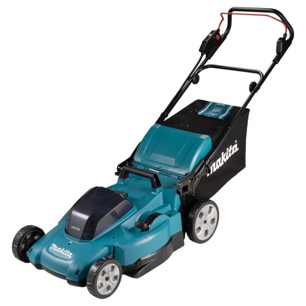 Аккумуляторная газонокосилка Makita LXT 2x18 В, 53 см, 70 л, без АКБ и ЗУ, DLM538Z