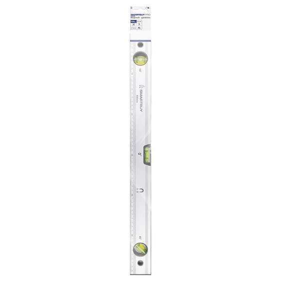 Уровень (ватерпас) водный SMARTBUY, 3 глазка, магнит, линейка, PRO TOOLS () SBT-PRO-WL-600