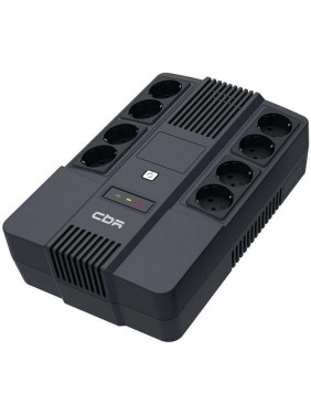ИБП CBR 600VA/360W, Schuko CEE 7 Outlets: (x4 Battery & Surge Protected; x4 Surge Protected), LED, AVR, UPS-OFK-101E-600