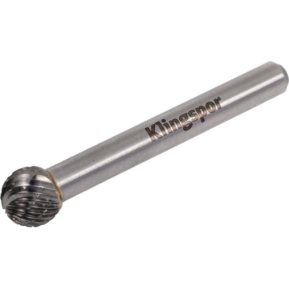 Бор-фреза сферическая HF 100 D 6/9.6x8х6 мм Klingspor 295843