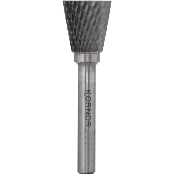 Бор-фреза KORNOR N1619BM06 обратный конус (2-ая насечка) 442161906