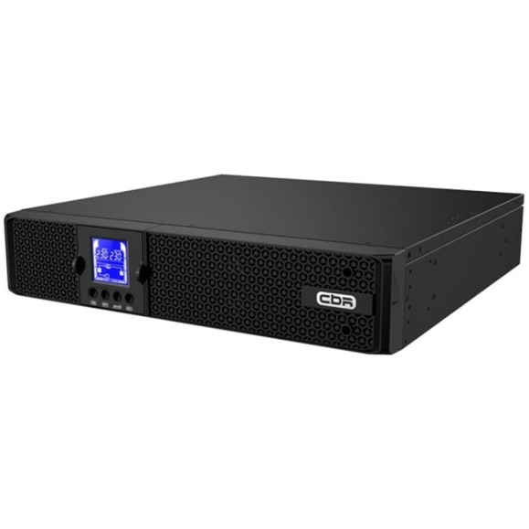 Источник бесперебойного питания CBR Online 1000VA/1000W RT 8 x C13, LCD, HID-USB, RS232, EPO, SNMP slot ESN-1KRT-8I-LCHERSC