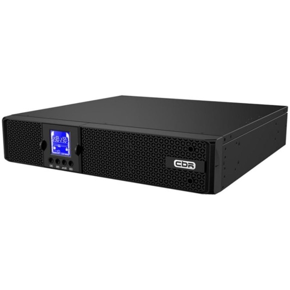 Источник бесперебойного питания CBR Online 2000VA/2000W RT 8 x C13, LCD, HID-USB, RS232, EPO, SNMP slot ESN-2KRT-8I-LCHERSC