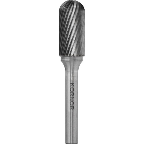 Бор-фреза KORNOR C1020M06 сфероцилиндрическая (1-ая насечка) 331102006