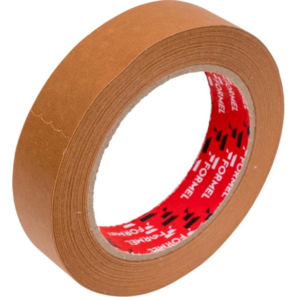 Маскировочная лента Formel brown коричневая 90 24мм х 40м FR9024 Маскировочная лента Formel brown коричневая 90 24мм х 40м FR9024