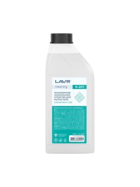 Экономичное нейтральное средство для мытья пола LAVR N-201 cleaning, 1000 мл 5909