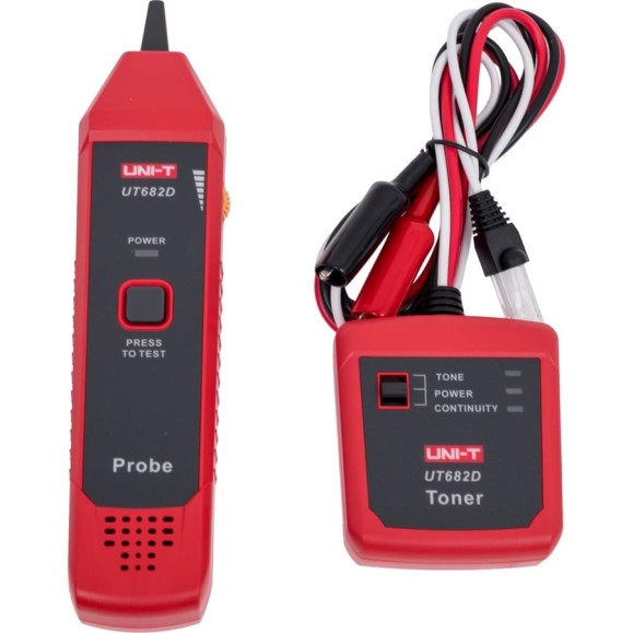 Тестер трассоискатель UNI-T с генератором сигнала UT682D 13-1090