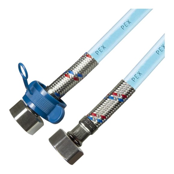 Подводка для воды ONDO PEX-сталь 1/2 г/г 120 cм PEXOWFHF120