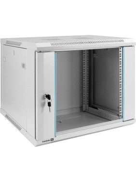 Шкаф телекоммуникационный ExeGate 19 настенный 9U EC-WM-9U.450.G.GREY 19”, 9U, 600x450x500mm ШхГхВ , передняя дверь закаленное стекло, съемные боковые панели 298601