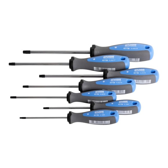 Набор отверток Unior TORX рукоятка TBI 7 предметов 3838909123004 Набор отверток Unior TORX рукоятка TBI 7 предметов 3838909123004