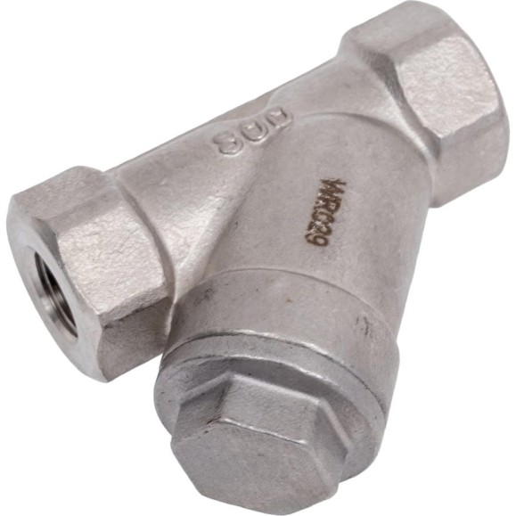 Обратный клапан TITAN LOCK У-образный нержавеющий AISI304, ВР/ВР 1/4", TL1/4ACV Обратный клапан TITAN LOCK У-образный нержавеющий AISI304, ВР/ВР 1/4", TL1/4ACV