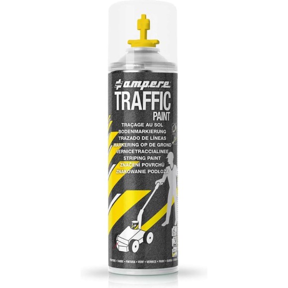 Kpacka для нанесения линий A.M.P.E.R.E. TRAFFIC PAINT AMPERE(желтая) 00-00010390 Kpacka для нанесения линий A.M.P.E.R.E. TRAFFIC PAINT AMPERE(желтая) 00-00010390