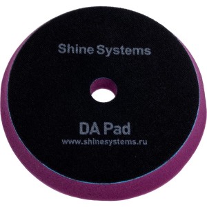 Полировальный круг твердый DA Foam Pad Purple 155 мм, лиловый Shine systems SS555 Полировальный круг твердый DA Foam Pad Purple 155 мм, лиловый Shine systems SS555
