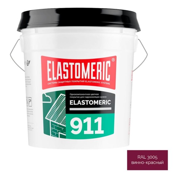 Мастика Elastomeric Systems гидроизоляционная 20кг винно-красный elastomeric-911 3005002 Мастика Elastomeric Systems гидроизоляционная 20кг винно-красный elastomeric-911 3005002