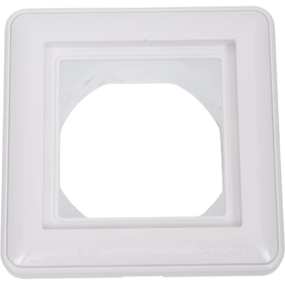 1-ая рамка Systeme Electric Wessen 59 aqua белый ip44 KD-1B-18