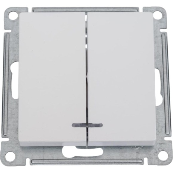 Механизм выключателя 2-клавишный Systeme Electric (Schneider Electric) ATLAS DESIGN с подсветкой сх.5а 10АХ жемчуг 1240291 ATN000453 Механизм выключателя 2-клавишный Systeme Electric (Schneider Electric) ATLAS DESIGN с подсветкой сх.5а 10АХ жемчуг 1240291 ATN000453