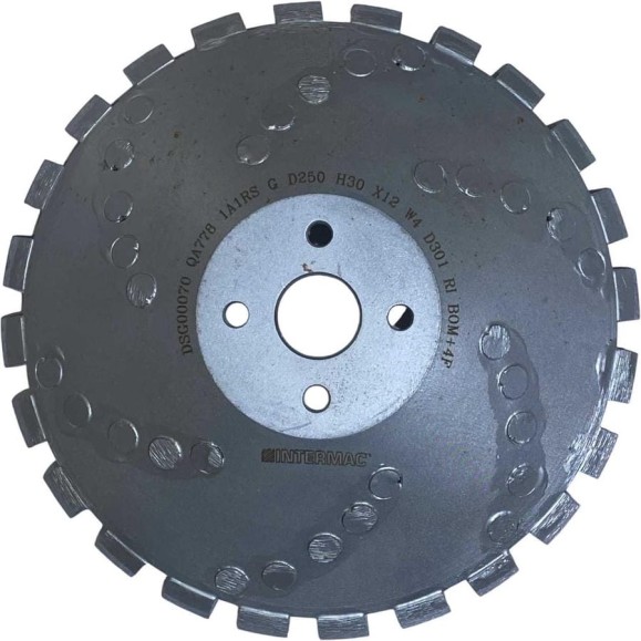 Диск DIAMUT для криволинейной резки D250 H30 V30 (гранит/мрамор) DDSG00070 Диск DIAMUT для криволинейной резки D250 H30 V30 (гранит/мрамор) DDSG00070