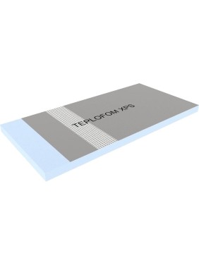 Теплоизоляционная панель Teplofom XPS 600x600x10мм ( односторонний слой) Упаковка - 2шт 2/10/600