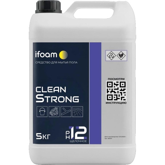 Средство для мытья пола Ifoam "CLEAN STRONG" 512105