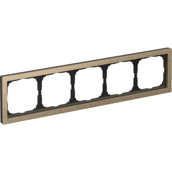 5-постовая рамка Systeme Electric ArtGallery PURE Металл, Латунь GAL312205