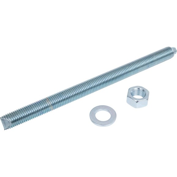 HIMTEX Шпилька для хим.анкеров 5.8 кл.пр. с гайкой и шайбой М24x350 SKA24350 HIMTEX Шпилька для хим.анкеров 5.8 кл.пр. с гайкой и шайбой М24x350 SKA24350