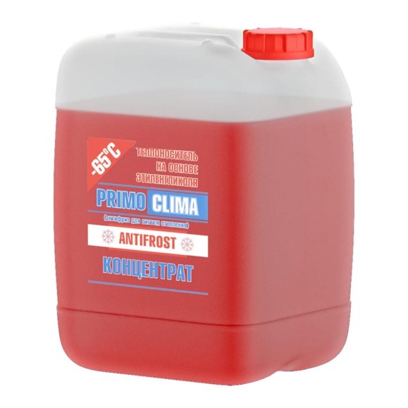Теплоноситель концентрат Этиленгликоль -65C, 20 кг, канистра Primoclima Antifrost PA-65C 20 Теплоноситель концентрат Этиленгликоль -65C, 20 кг, канистра Primoclima Antifrost PA-65C 20