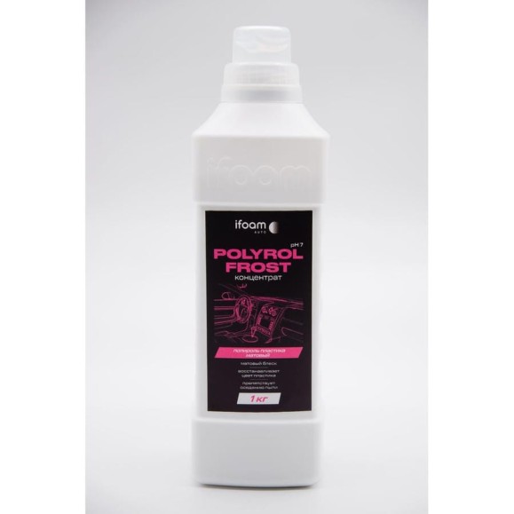 Полироль-очиститель пластика Ifoam «Polyrol frost» bubble gum Concentrate 222101 Полироль-очиститель пластика Ifoam «Polyrol frost» bubble gum Concentrate 222101