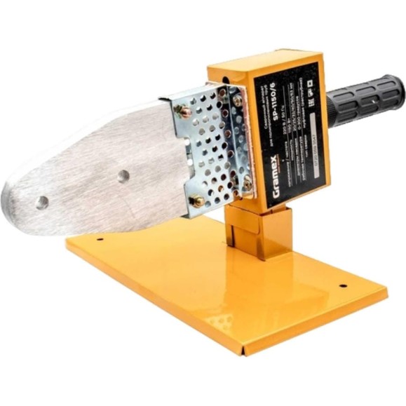 Сварочный аппарат Gramex полипропиленовый SP-1150/6 (1150Вт, Насадки 20,25,32,40,50,63) (1/10) 003442