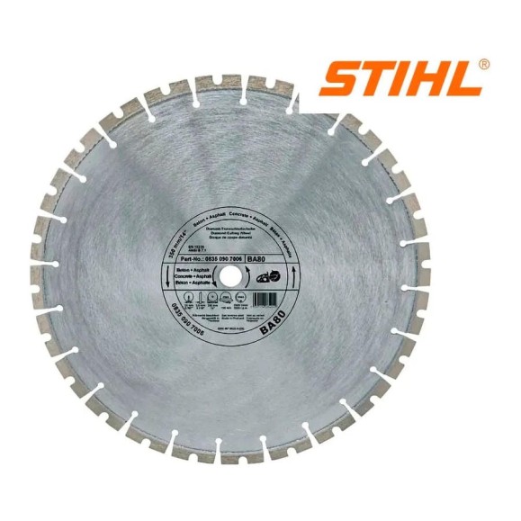 Диск алмазный Stihl D-BA80, 300мм (универсальный) 8350947000 08350947000