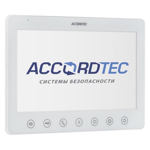 Видеодомофон ACCORDTEC AT-VD100C/SD WH AT-07062
