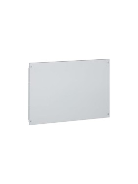 Лицевая панель Legrand сплошная металлическая на винтах XL³ 800/4000 - высота 400 мм - 24 модуля 020945