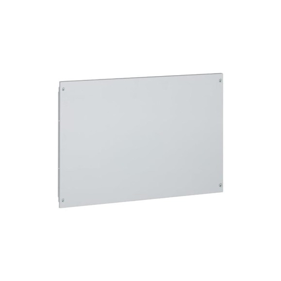 Лицевая панель Legrand сплошная металлическая на винтах XL³ 800/4000 - высота 400 мм - 24 модуля 020945