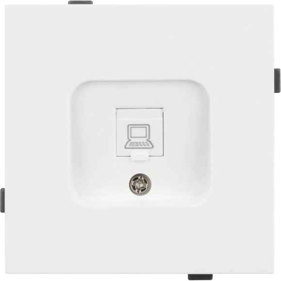 Механизм компьютерной розетки Arlight SCT-TENDO-MPC1-SFPL-WH 1шт 054594