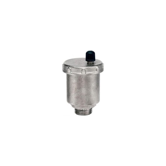 Автоматический прямой воздухоотводчик ViEiR 1/2″ никелированный для радиаторов и коллекторов PF507 Автоматический прямой воздухоотводчик ViEiR 1/2″ никелированный для радиаторов и коллекторов PF507