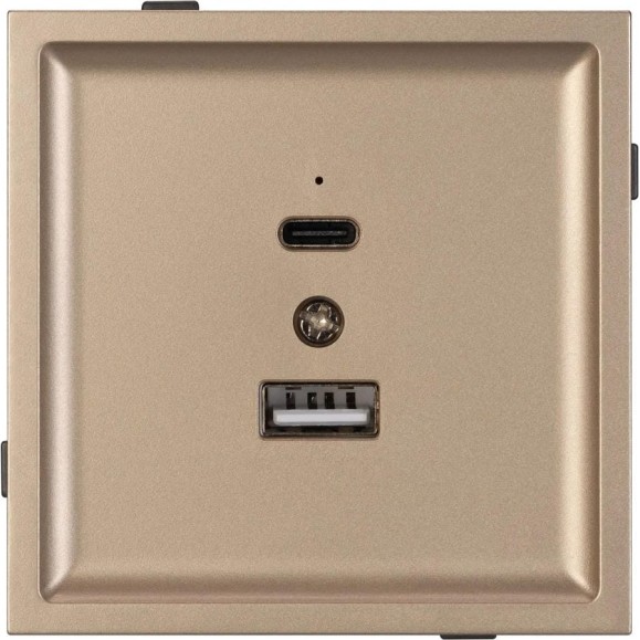 Механизм USB розетки Arlight SCT-TENDO-MUAC-PL-GD 1шт 054097 Механизм USB розетки Arlight SCT-TENDO-MUAC-PL-GD 1шт 054097