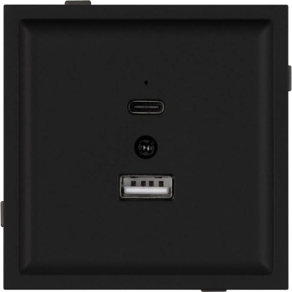 Механизм USB розетки Arlight SCT-TENDO-MUAC-SFPL-BK 1шт 054536 Механизм USB розетки Arlight SCT-TENDO-MUAC-SFPL-BK 1шт 054536