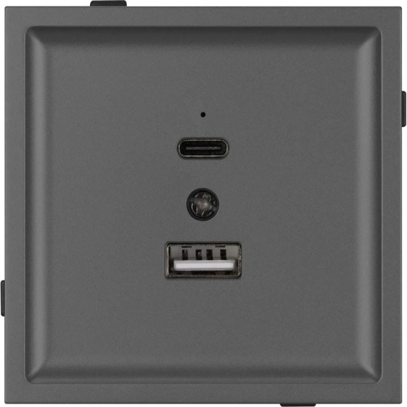 Механизм USB розетки Arlight SCT-TENDO-MUAC-SFPL-GR 1шт 054538 Механизм USB розетки Arlight SCT-TENDO-MUAC-SFPL-GR 1шт 054538