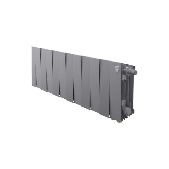 Радиатор биметаллический Royal Thermo PianoForte 200 Серебристый VR80- 12 секц. НС-1682315 Радиатор биметаллический Royal Thermo PianoForte 200 Серебристый VR80- 12 секц. НС-1682315