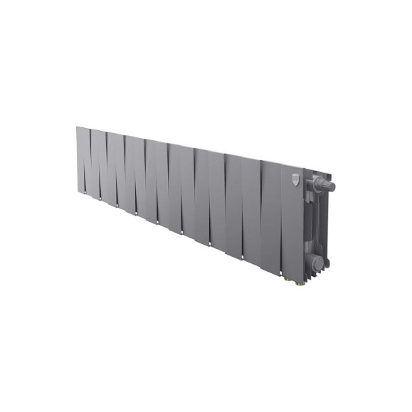 Радиатор биметаллический Royal Thermo PianoForte 200 Серебристый VR80- 18 секц. НС-1682318