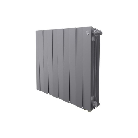 Радиатор биметаллический Royal Thermo PianoForte 500 Серебристый VR80 - 10 секц. НС-1682378