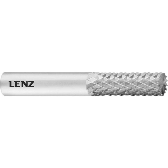 Бор-фреза для стекло- и углепластиков LENZ 12х25х12х75 мм LZBP 029 N2 Бор-фреза для стекло- и углепластиков LENZ 12х25х12х75 мм LZBP 029 N2